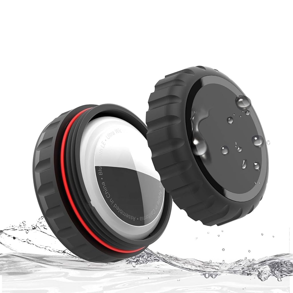 ZORBES Protective Case for AirtTag Self Adhesive Cover Case Enclosured Protective Case with Lid Waterproof AirtTag Protective Cover Case for Motorcycle, Scooter, Bike ZORBES Protective Case for AirtTag Self Adhesive Cover Case Enclosured Protective Case with Lid Waterproof AirtTag Protective Cover Case for Motorcycle, Scooter, Bike